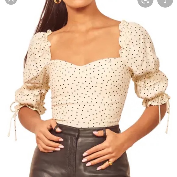 Reformation Nina top size 2 - Picture 1 of 6